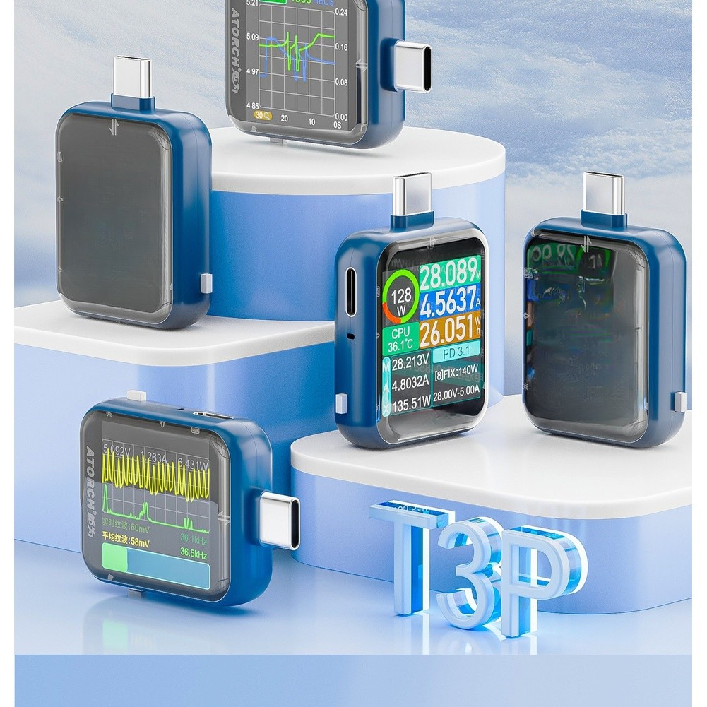 ATORCH T3P USB Power Analyzer  - đánh giá và giá Logic Analyzer Usb