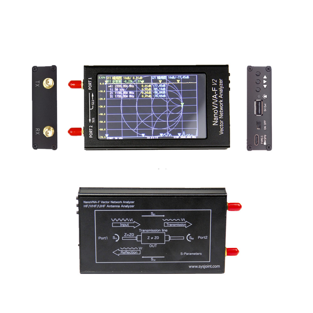 3G S-A-A-2 NanoVNA V2 Vector T - đánh giá và giá Logic Analyzer Usb