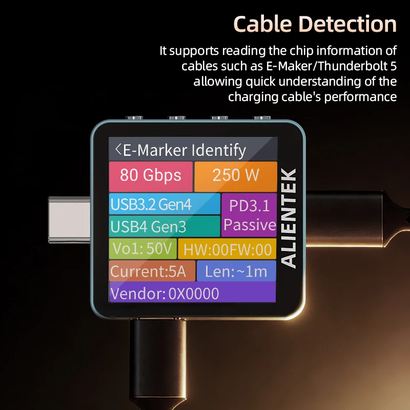 ALIENTEK C2 Color Screen Teste - đánh giá và giá Logic Analyzer Usb