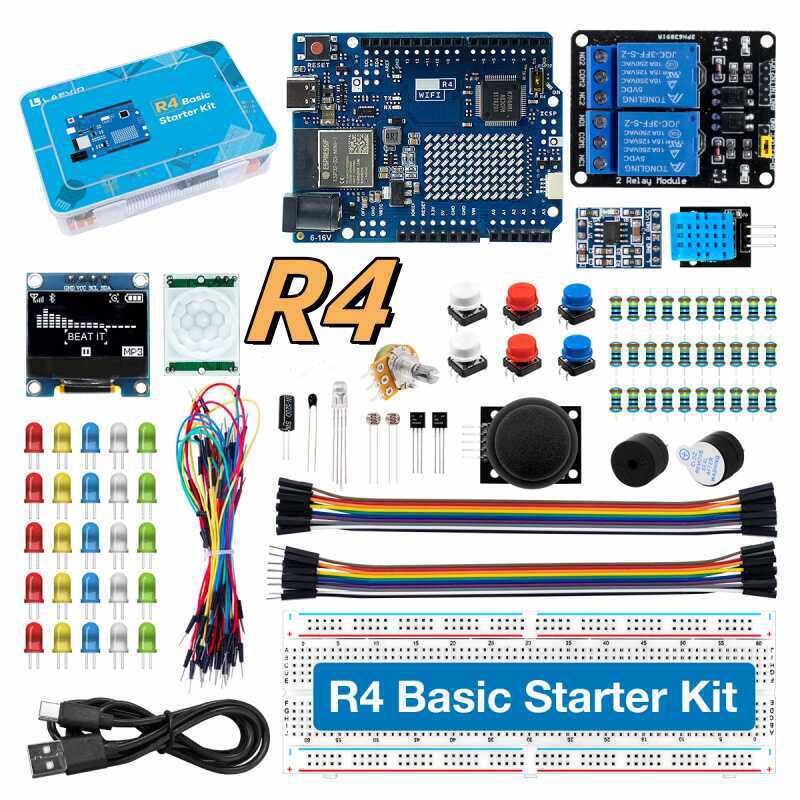 UNO R4 WiFi Compatible Develop - đánh giá và giá Diy Electronics Project Kit