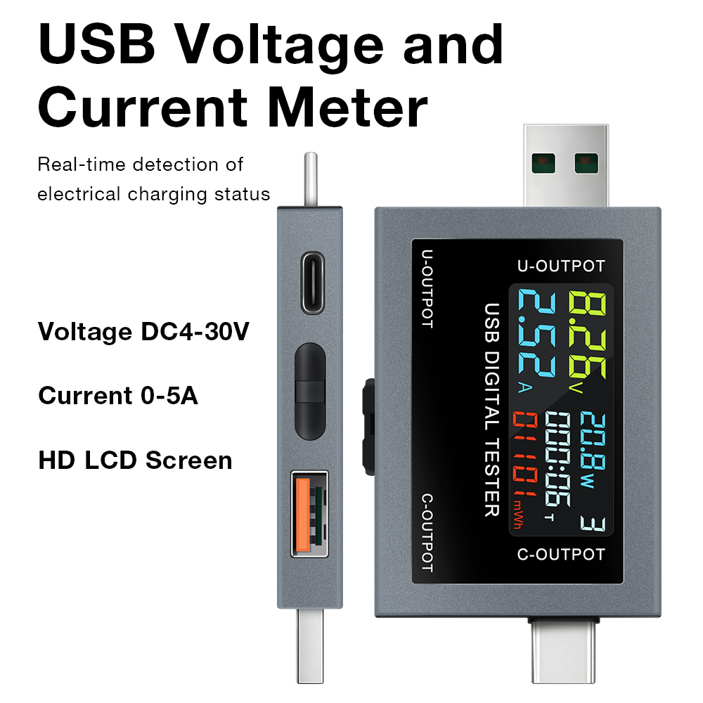 USB Type-C Charging Tester DC  - đánh giá và giá Logic Analyzer Usb