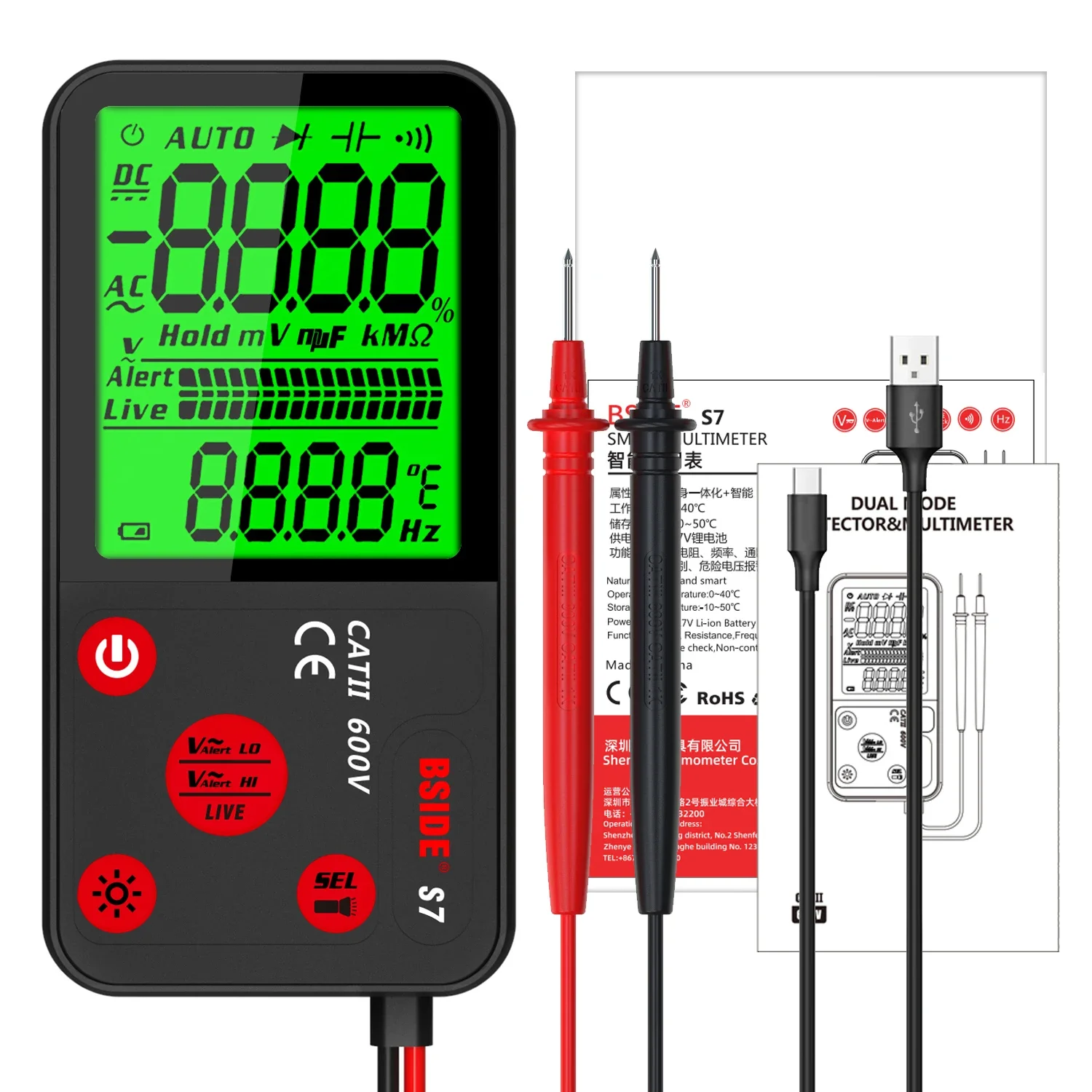 Electrician universal Tester V - đánh giá và giá Logic Analyzer Usb